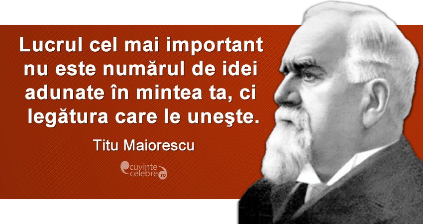 Citat, Titu Maiorescu